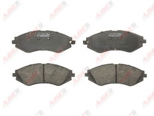 Set placute frana,frana disc DAEWOO LANOS limuzina (KLAT) (1997 - 2016) ABE C10003ABE