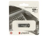 Pendrive Kingston USB 3.2 Gen 1 128GB Argintiu Viteză 200MB/s DTKN/128GB