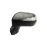 Oglinda exterioara Honda Civic Sedan, 10,2011, partea Stanga, culoare sticla crom, sticla convexa, cu carcasa neagra grunduita, ajustare electrica,