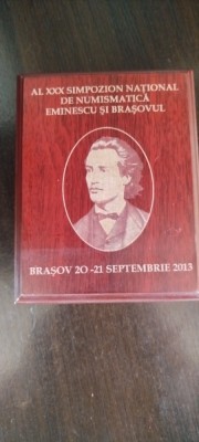 Placheta Mihai Eminescu foto