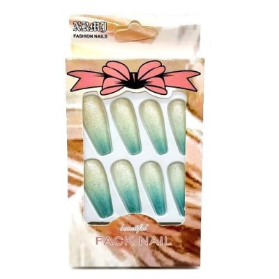 Set 12 Unghii False Degrade, Fashion Nail, 09 foto