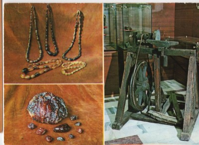 CPI B 11487 CARTE POSTALA - OBIECTE DIN COLECTIA MUZEALA COLTI, CHIHLIMBAR foto