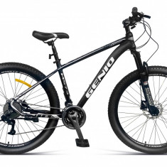 Bicicleta mountain bike 27.5 inch, aluminiu, frane hidraulice, 27 viteze, negru, genio MultiMark GlobalProd