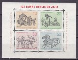Germania Berlin 1969 fauna MI 338-341 ( bl. 2 ) MNH