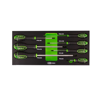 Set De 7 Surubelnite Stelate In Suport Spuma Eva Jbm 143586 53943 foto