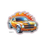 Abtibild &quot; MASINA COLORATA &quot; Cod: TAG 082/T3 Automotive TrustedCars