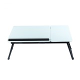 Masa laptop plianta Tomi, unghi de inclinare ajustabil, MDF