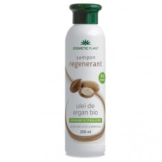 Sampon hidratant si regenerant cu ulei de argan Bio, 250 ml, Cosmetic Plant