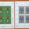 AUSTRIA -&#039;&#039;ZIUA TIMBRULUI-1995&#039;&#039; 2COLITE de 8val fiecare-rarr!!-MNH -NESTAMP