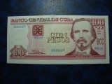 CUBA 100 PESOS 2020 UNC SERIE MICA