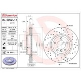 Set disc frana BMW 3 (E46) 12.97-05.05, 3 Convertible (E46) 04.00-12.07, 3 Coupe (E46) 12.98-07.06, 3 Touring (E46) 06.99-07.05, Z4 (E86) 03.06-01.09