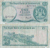 1983 (1 X), 1 Pound | P-341b.1 | Scoția