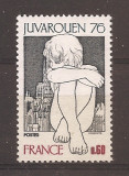 Franta 1976 - 3 serii, 6 poze, MNH