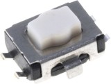 Microintrerupator TACT SMD 4.7x3.5x2.5mm, SPST-NO, 50mA/12Vdc, 4 Pini, Distanta 1.7x5.15mm