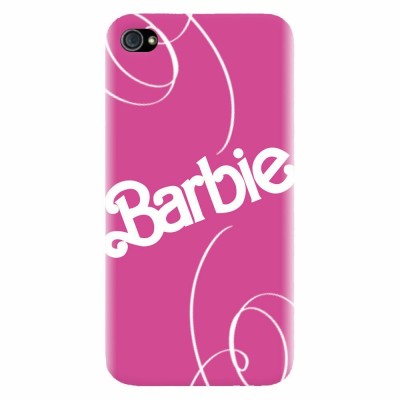 Husa silicon pentru Apple Iphone 4 / 4S, Barbie foto