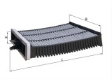 Filtru habitaclu cu carbon activ MAHLE LAK227