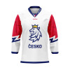 Echipa națională de hochei tricou de hochei David Pastrňák #88 CCM jersey white - L