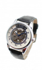 Ceas barbati automatic, business, elegant GOER GLXSILVER foto