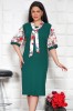 Rochie cu Esarfa Elesabeta VerdeMarimea, Yves