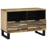 VidaXL Sertar pentru TV 70x33.5x46 cm Lemn Masiv de Mango