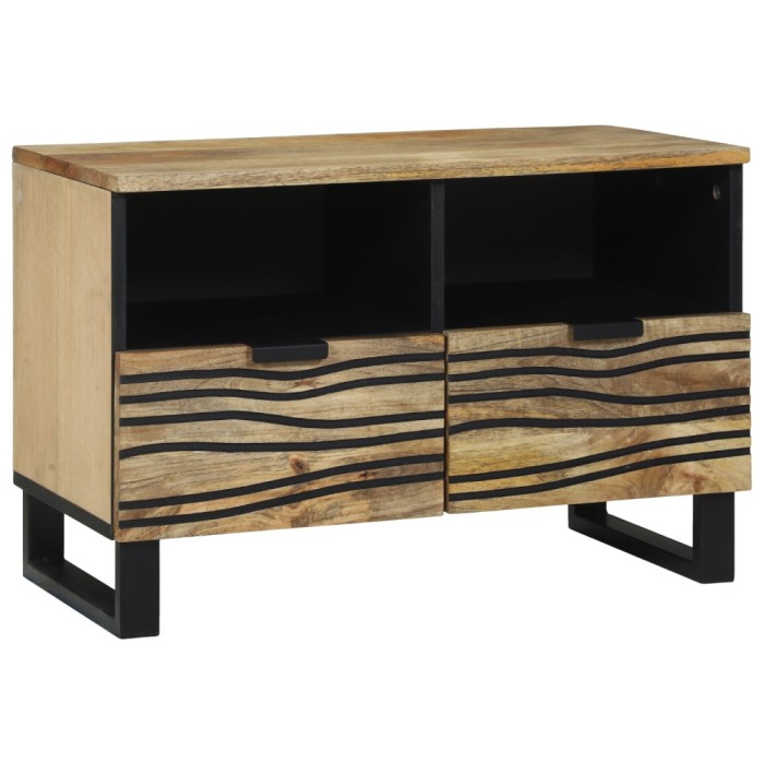 Gossi sertar pentru tv 70x33.5x46 cm lemn masiv de mango