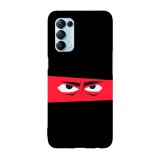 Husa compatibila cu Oppo A55, Viceversa, model Samurai Eyes Samurai Jack, Silicon, TPU, Transparent, Carcasa