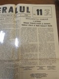 Ziarul LIBERALUL Nr. 11 (27 Apr 1990) &ndash; Declaratia Comuna PNŢCD, PNL, PSDR (Coposu, C&acirc;mpeanu, Cunescu) + Lista Candidati PNL Bucuresti