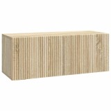 vidaXL Oglindă TV montată pe perete Stejar Sonoma 78,5 x 31 x 30 cm 898547