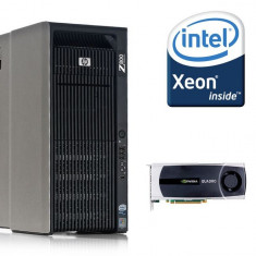 Workstation HP Z800 Intel Xeon HEXA Core X5670, 24 GB DDR3, nVidia Quadro 5000 foto