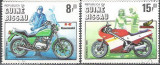 Guinee Bissau 1985 Motorcycles A.28, Stampilat