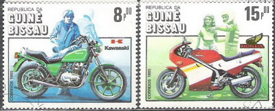 Guinee Bissau 1985 Motorcycles A.28 foto