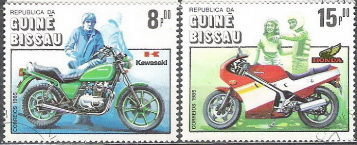 Guinee Bissau 1985 Motorcycles A.28