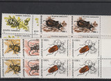 Romania ,uzuale insecte I ,Bloc de 4 , nr lista 1404., Nestampilat