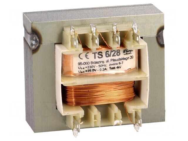 Transformator de Alimentare 6VA 230V 25V 200mA