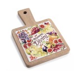 Cumpara ieftin Platou servire ceramica multicolora lemn 12 x 18 H