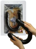 Dildo Dublu Ultra-dong, Negru, 43 cm, Orion