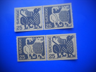 HOPCT TIMBRE SUEDIA MNH 1134 TAPISERIE GRODINGE-VARIANTE-4 VAL 1971-NESTAMPILAT foto