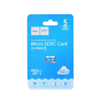 Card Memorie MicroSDXC HOCO, 64Gb, Clasa 10 foto
