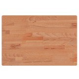 Cumpara ieftin Blat de baie, 60x40x1,5 cm, lemn masiv de fag