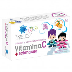 Vitamina c+echinacea copii 30cpr