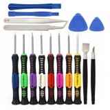 Set instrumente de precizie pentru reparat telefoane si tablete, 16 piese, multicolor, Oem