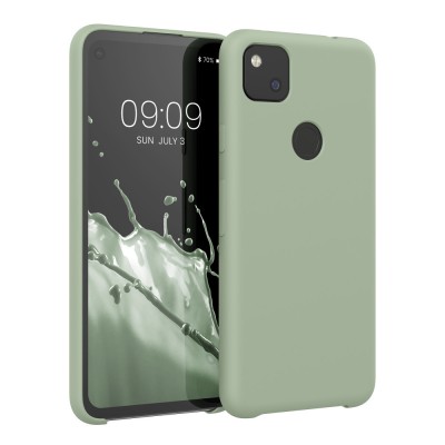 Husa pentru Google Pixel 4a, Silicon, Verde, 52549.172 foto