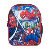 Ghiozdan pentru gradinita cu 1 compartiment, Spider Man