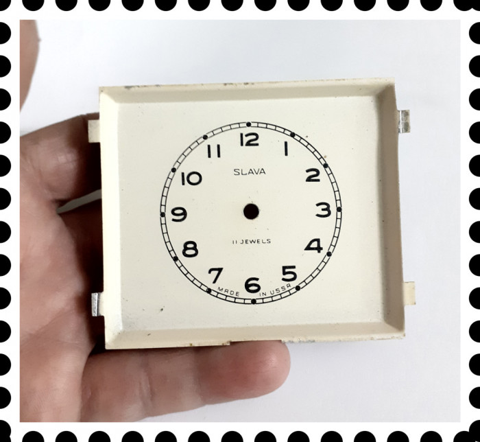 Cadran ceas de masă Slava_75x67 mm