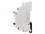 Lampă LED de control 115-250VAC pentru şină DIN 9mm