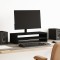vidaXL Suport de monitor, negru, 54x22x15 cm, lemn prelucrat 854770