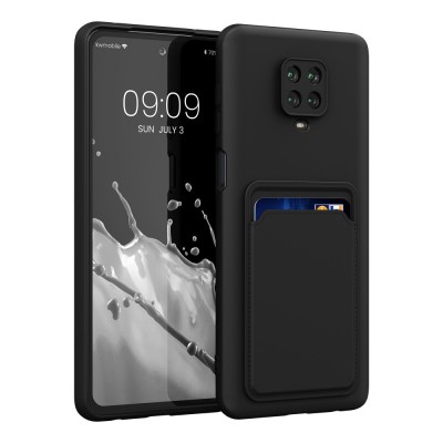 Husa pentru Xiaomi Redmi Note 9S / Redmi Note 9 Pro / Redmi Note 9 Pro Max, Silicon, Negru, 56948.47, kwmobile foto