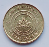 Swaziland 5 Emalangeni 2008 UNC - Mswati III (Birthday) - km 55 - A028, Africa