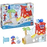 SPIDEY SI PRIETENII LUI UIMITORI MARVEL WATER WEBS INSULA LUI SPIDEY