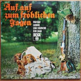 Auf, auf zum fr&ouml;hlichen Jagen (V&acirc;nătoare voioasă) &ndash; W. Arendt &ndash; BEKA. Album german cu marșuri, semnale de corn și c&acirc;ntece de v&acirc;nătoare.